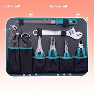 Technocraft PRO CHROME 152 EUR ABS-Werkzeugkoffer