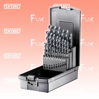 fortec Werkzeuge FT70042 Premium Line Spiralbohrer-Vapo-schwarz-Satz