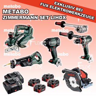 Metabo Zimmermann SET  1 LiHDX