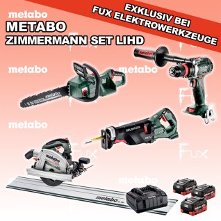 Metabo Zimmermann SET 17 LiHD