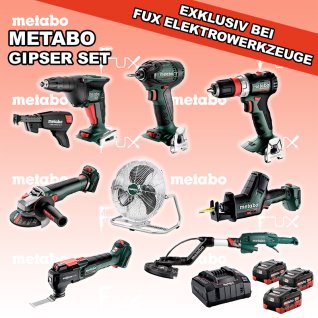 Metabo Gipser Set 11