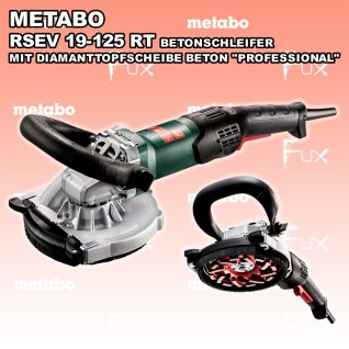 Metabo RSEV 19-125 RT "Professional" Betonschleifer SET2